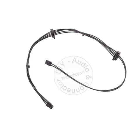 Cáp nguồn 6pin mini sang 2 SATA + 1 mini SATA 75Cm dùng cho PC Dell đồng bộ 3653 3650 3655 3252 3070 3670 3967 3977 3980