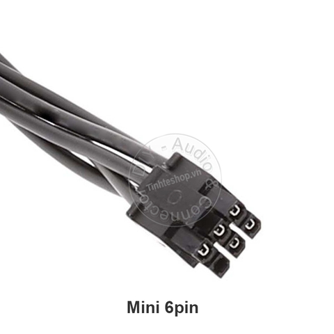 Cáp nguồn 6pin mini sang 2 SATA + 1 mini SATA 75Cm dùng cho PC Dell đồng bộ 3653 3650 3655 3252 3070 3670 3967 3977 3980