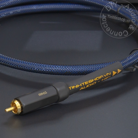 Dây coaxial SPDIF 75 Ohm lõi đồng mạ bạc DIY dài 0.3 mét tới 5 mét - Coaxial 75 Ohm cable