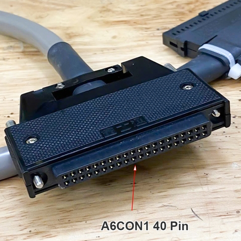 MCN34-FR-05 - OMRON XG5 IDC 34 Pin to A6CON1 40 Pin Female Cable For Servo Driver/PLC and Terminal Block Breakout Board