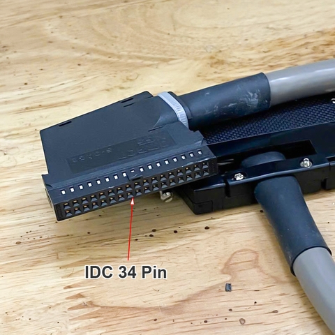 MCN34-FR-05 - OMRON XG5 IDC 34 Pin to A6CON1 40 Pin Female Cable For Servo Driver/PLC and Terminal Block Breakout Board