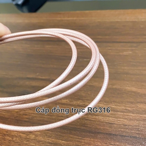 Dây anten 2 đầu SMA bấm sẵn 10Cm đến 10 mét - 50 Ohm SMA male to SMA male coaxial signal cable