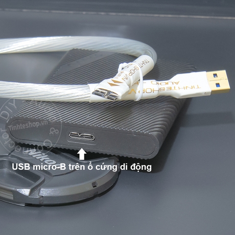 Cáp USB DAC 3.0 AM sang Micro BM lõi đồng mạ bạc