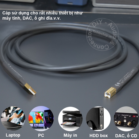 Dây USB DAC DIY 0.3 đến 8 mét - USB cable AM ​​- BM for digital audio codec