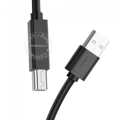 Dây USB máy in 10 đến 15 mét Ugreen US122 - USB 2.0 AM BM cable
