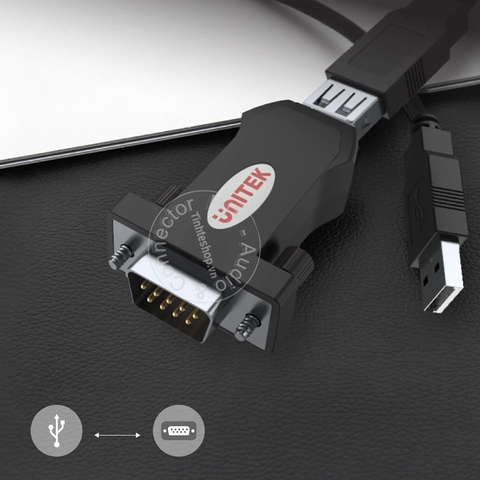 USB sang COM Unitek Y-109 - USB to Serial port 9pin