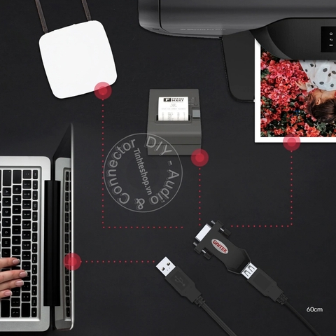 USB sang COM Unitek Y-109 - USB to Serial port 9pin