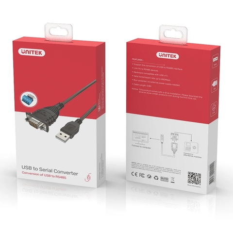 USB sang RS485 Unitek Y-1081 80Cm chipset PL2303