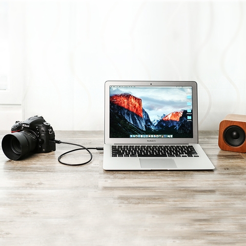 Cáp USB AM sang Mini USB 5PIN - Dây Mini USB cắm Máy ảnh MP3 GPS Ugreen 0.25M 0.5M.. 3M