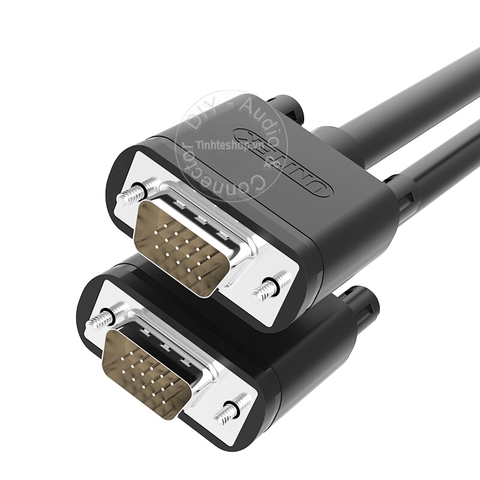 Cáp VGA 2 đầu đực 3+6 1080P Unitek - VGA 3+6 cable support 1080p 1.5M 3M 5M 10M .., 30M