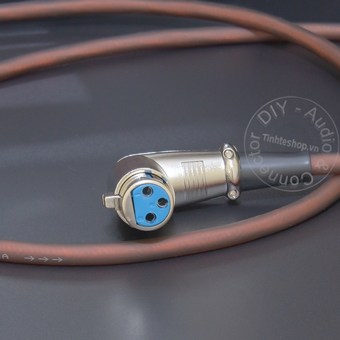Dây Canon cái ra Hoa sen DIY 0.5 đến 5 mét - XLR female to 2RCA cable