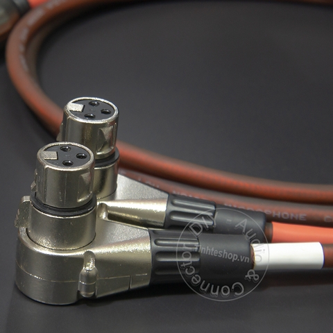 Dây canon cái sang AV 1 cặp DIY dài 0.5M đến 10M - XLR female to RCA cable