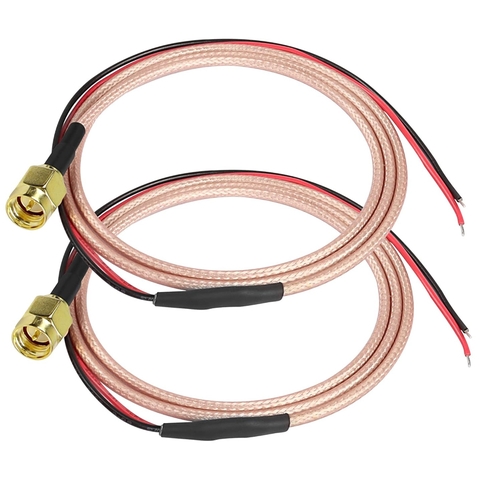 Dây SMA bấm sẵn 1 đầu cái lắp Bảng điều khiển Terminal block - SMA male cable with one end pre-crimped