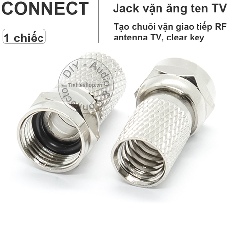 Chuôi vặn rắc F5 cho anten TV 1 chiếc - F5 connectors