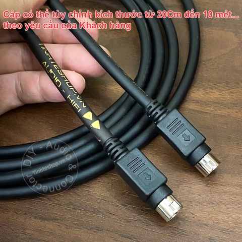 Cáp 9pin cho loa kiểm âm Edifier MR5 - 9-pin mini DIN cable for Edifier MR5 monitor speakers