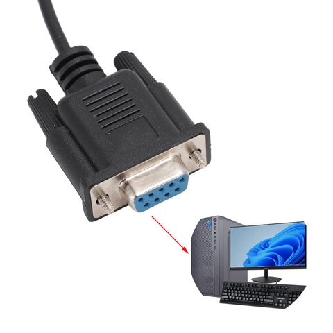 Dây Com9 RS232 sang RJ11 RJ12 6P6C cho bộ điều khiển khung gầm HPE 850967-002 Apollo 6000 Chassis