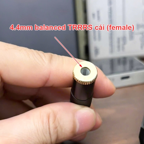 Dây balanced 4.4mm nối dài giúp giảm thiểu hư hỏng giao tiếp trên DAC AMP