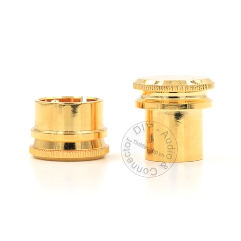 Nắp bịt cổng canon mạ vàng 24K 1 chiếc - XLR Port Guard