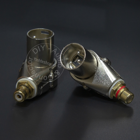 Jack hoa sen sang canon đực DIY 2 chiếc - RCA female to XLR male adapter