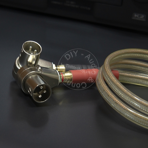 Jack hoa sen sang canon đực DIY 2 chiếc - RCA female to XLR male adapter