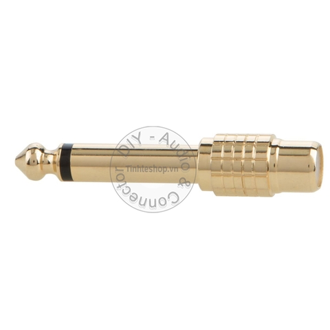 Jack 6.5 sang hoa sen 2 chiếc - 6.35mm male mono to RCA female adapter