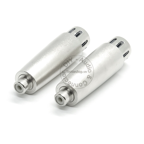 Giắc chuyển đổi canon cái sang AV 2 chiếc - XLR female to RCA female jack plug