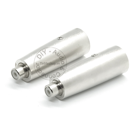 Giắc chuyển đổi canon sang AV 2 chiếc - XLR male to RCA female adapter