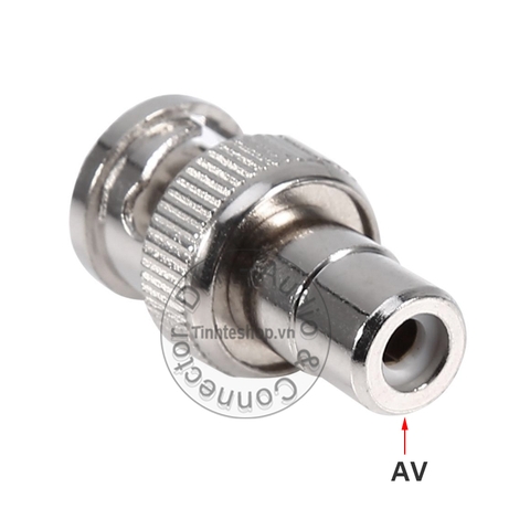 Đầu chuyển đổi AV sang BNC - BNC male to RCA female adapter