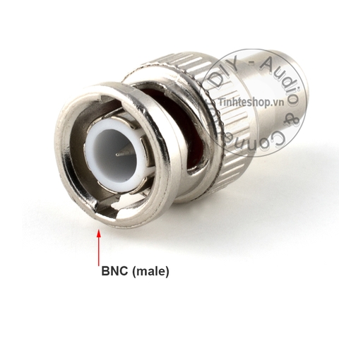 Đầu chuyển đổi AV sang BNC - BNC male to RCA female adapter