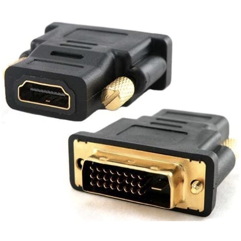HDMI sang DVI 1080P - DVI-D 24+1 to HDMI female adapter