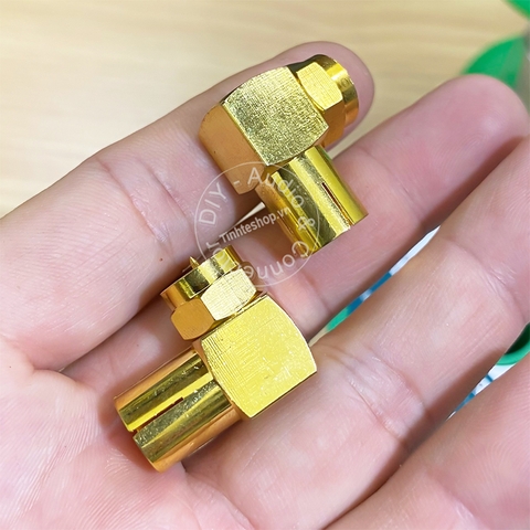 Giắc cắm TV F5 đực sang 9.5mm cái - F5 male to 9.5mm TV female adapter