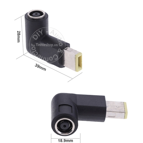 Đầu đổi cổng sạc IBM ThinkPad 7.9*5.4 ra chân sạc X140E X240 X240S X230 X250 X1 carbon