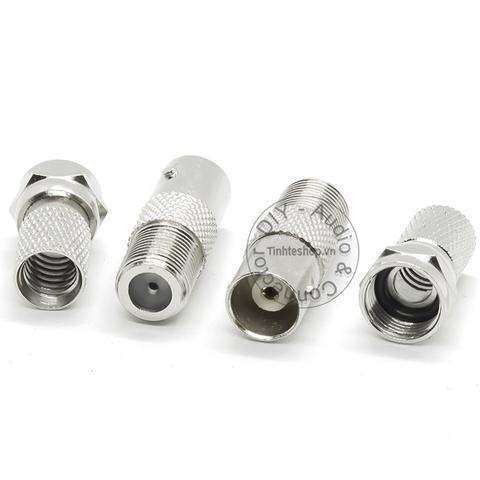 Đầu đổi F5 sang BNC cái - BNC sang F5 connector kèm chuôi vặn 1 chiếc