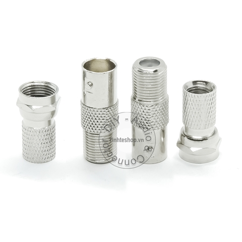 Đầu đổi F5 sang BNC cái - BNC sang F5 connector kèm chuôi vặn 1 chiếc