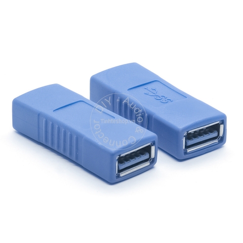 Đầu nối USB 3.0 2 đầu cái 1 chiếc - USB 3.0 female to female adapter