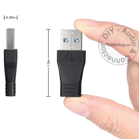Đầu chuyển USB 3.0 sang type C gen 1 cái 5Gbps - USB 3.0 AM to USB CF adapter