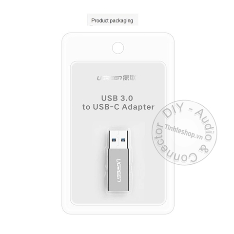 USB 3.0 ra USB-C Ugreen 30705 - USB 3.0 AM to USB type-CF