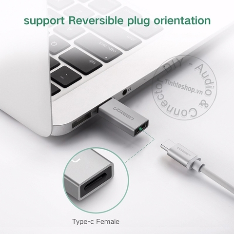 USB 3.0 ra USB-C Ugreen 30705 - USB 3.0 AM to USB type-CF