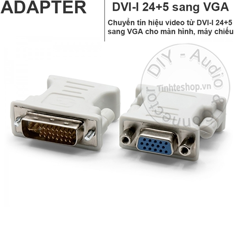 DVI sang VGA 1080P 20Cm - DVI-D 24+1 to VGA adapter