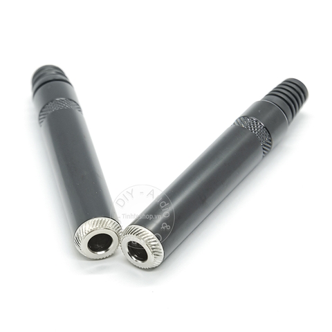 1 chiếc - Đầu hàn jack TRS 6.5mm mono stereo cổng cái - 6.5mm female solder connector OD4-8mm