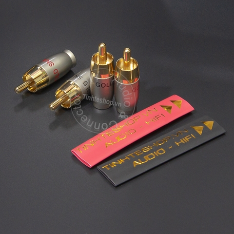Đầu hàn hoa sen Gold Snake 2 chiếc OD5mm - RCA jack plug
