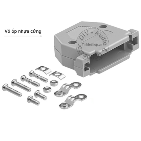 Đầu hàn vỏ ốp DB25 cái - DB25 female connector OD10mm