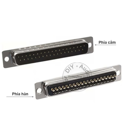 Đầu hàn vỏ ốp DB37 đực - DB37 male connector OD10mm