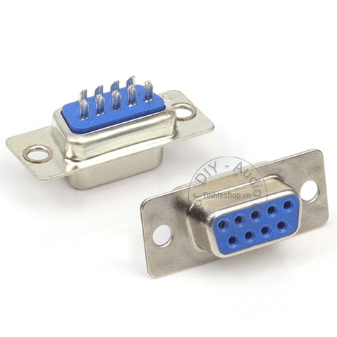 Đầu hàn RS232 COM 9 cái kèm vỏ ốp nhựa 1 chiếc