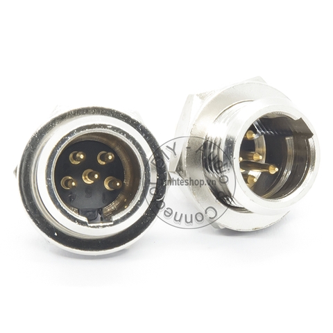 1 chiếc - Đầu hàn jack DIN mini XLR 5pin đực hàn gắn trên thiết bị - Mini XLR male conneector