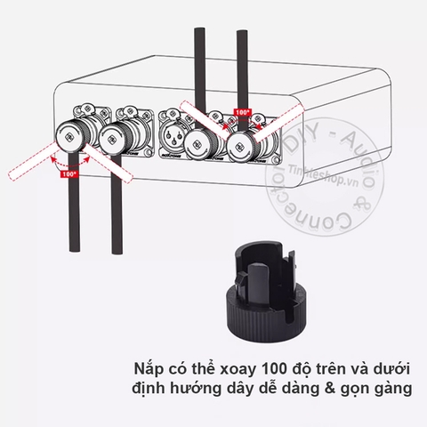 Jack canon nhỏ gọn cho Micro camera - The most compact male and female XLR balanced audio plugs possible