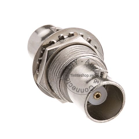 Jack nối BNC female có vách ngăn lắp vào rack - BNC female to female connector
