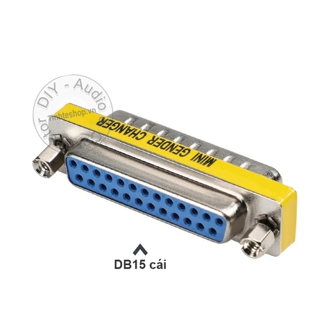 Đầu nối DB15 đực sang cái - D-sub connector 15 pin 2 rows