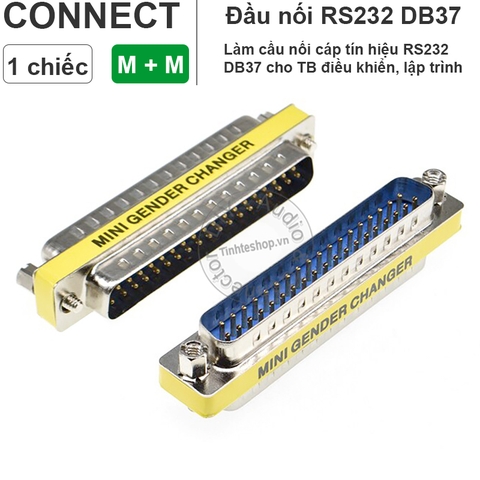 Giắc cắm 37pin cái sang cái - DB37 female to female connector