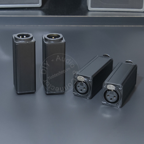 Đầu canon đực sang cái DIY - Male to female XLR connector